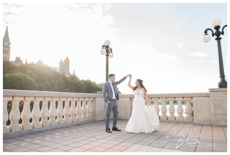 Ottawa Major's Hill Park Wedding Day Portraits: Mara + Patrick - Stephanie Beach Photography